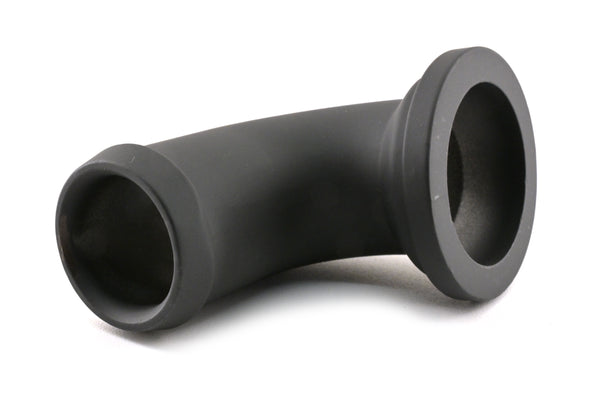 ALUMINUM MOPAR HEMI GEN 3  90 DEGREE WATER NECK THERMOSTAT HOUSING - BLACK