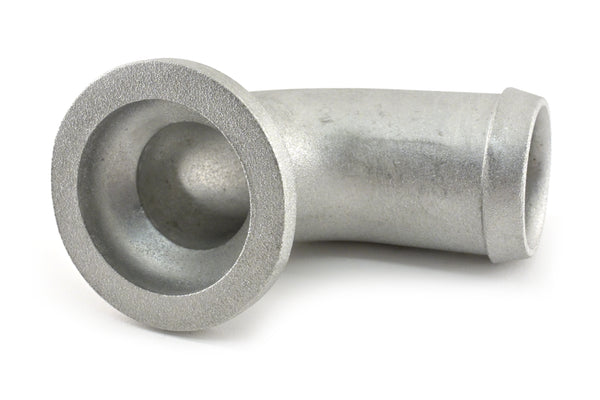 ALUMINUM MOPAR HEMI GEN 3  90 DEGREE WATER NECK THERMOSTAT HOUSING -NATURAL
