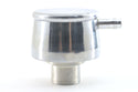 CHEVY-FORD-MOPAR POLISHED BILLET ALUMINUM BREATHER W- PCV VALVE - SMOOTH