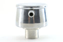 CHEVY-FORD-MOPAR POLISHED BILLET ALUMINUM BREATHER W- PCV VALVE - SMOOTH