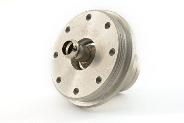 CHEVY-FORD-MOPAR POLISHED BILLET ALUMINUM BREATHER W- PCV VALVE - SMOOTH