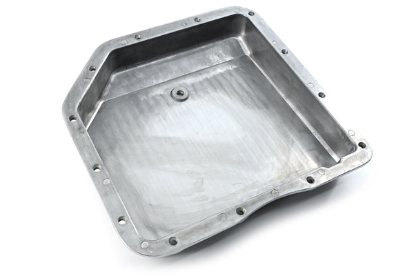 CHEVY-GM TURBO TH-350 ALUMINUM TRANSMISSION PAN KIT DEEP FINNED - CHROME