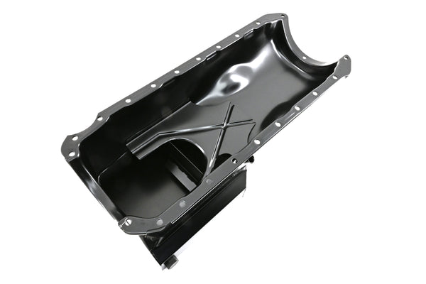 1965-90 CHEVY BIG BLOCK 396-402-427-454 DRAG RACING OIL PAN - BLACK