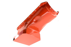 1965-90 CHEVY BIG BLOCK 396-402-427-454 DRAG RACING OIL PAN - ORANGE
