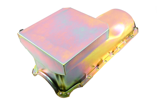 1965-90 CHEVY BIG BLOCK 396-402-427-454 DRAG RACING OIL PAN - ZINC