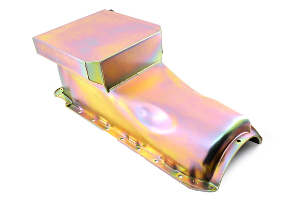 1965-90 CHEVY BIG BLOCK 396-402-427-454 DRAG RACING OIL PAN - ZINC