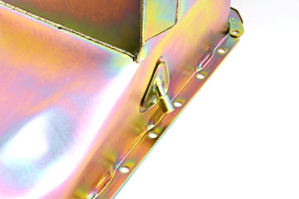 1965-90 CHEVY BIG BLOCK 396-402-427-454 DRAG RACING OIL PAN - ZINC