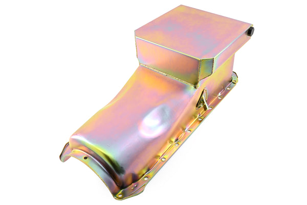 1965-90 CHEVY BIG BLOCK 396-402-427-454 DRAG RACING OIL PAN - ZINC
