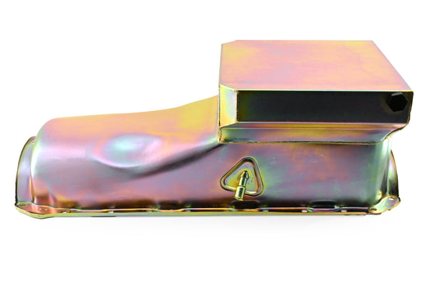 1965-90 CHEVY BIG BLOCK 396-402-427-454 DRAG RACING OIL PAN - ZINC
