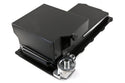Steel Swap Oil Pan Fits Chevy GM LS Engines – 7 Quart – Rear Sump – Removable Diamond-Shaped Baffle – Filter Adapter Included – Black