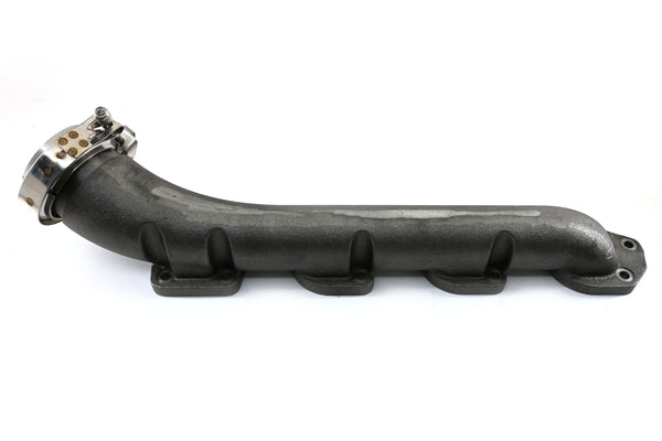 CFR Performance Cast Iron Exhaust Manifolds Compatible with 2002-2012 Dodge, Plymouth HEMI Gen III V-Band - Raw
