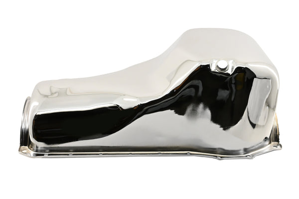 1970-82 FORD SMALL BLOCK 351C-351M-400 STOCK CAPACITY OIL PAN - CHROME