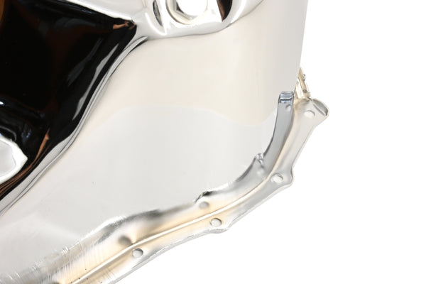 1970-82 FORD SMALL BLOCK 351C-351M-400 STOCK CAPACITY OIL PAN - CHROME
