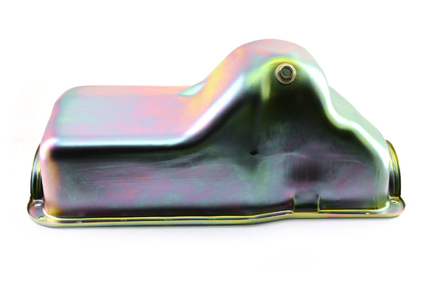 1988-96 FORD SMALL BLOCK 255-260-289-302 STOCK CAPACITY TRUCK OIL PAN - ZINC