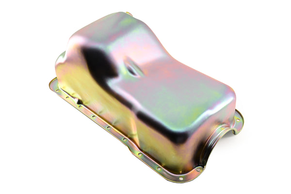 1988-96 FORD SMALL BLOCK 255-260-289-302 STOCK CAPACITY TRUCK OIL PAN - ZINC