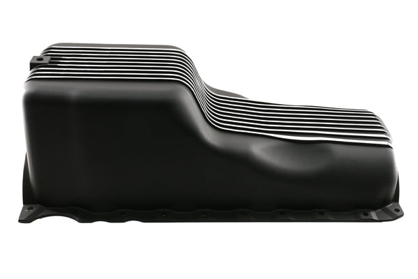 ALUMINUM 1991-Up CHEVY BB 396-402-427-454 GEN 5, 6 OIL PAN - BLACK