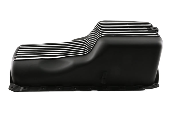ALUMINUM 1991-Up CHEVY BB 396-402-427-454 GEN 5, 6 OIL PAN - BLACK