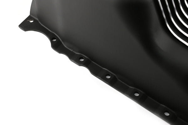 ALUMINUM 1991-Up CHEVY BB 396-402-427-454 GEN 5, 6 OIL PAN - BLACK