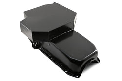 1958-79 CHEVY SMALL BLOCK 283-305-327-350-400 CHAMPION RACING OIL PAN - BLACK