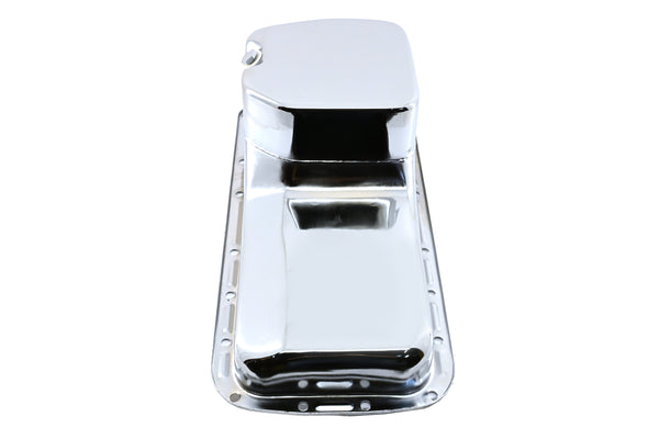 1967-87 CHRYSLER-MOPAR BIG BLOCK 361-383-400-440 HEMI 426 RACING OIL PAN - CHROME