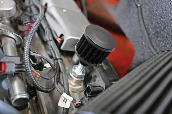 Gen 3 HEMI Valve Cover Breather – Black | High-Quality Engine Ventilation Accessory