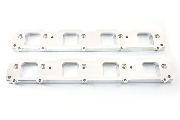 Aluminum Mopar HEMI Gen 3 5.7L Non-VVT / 6.1L Hellcat Supercharger to Head Adapter Plates w/ Bolts – Machined (2005–2008 / 2005–2010)