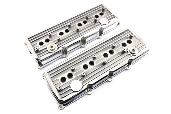 Aluminum Hellcat Conversion Valve Covers Fits 2003–2020 Mopar Chrysler Jeep Ram Gen 3 HEMI 5.7L 6.1L 6.4L - Polished