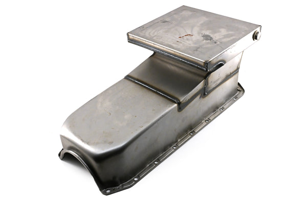 1962-67 CHEVY II-NOVA 1958-79 SMALL BLOCK 283-305-327-350-400 DRAG RACING OIL PAN - RAW