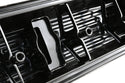 STEEL 1987-2000 CHEVY SB 5.0L 305 5.7L 350 CIRCLE TRACK RACING CENTER BOLT VALVE COVERS - BLACK