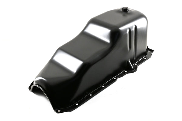 Truck/Marine 5‑Quart Replacement Oil Pan – Fits MerCruiser 5.0 / 5.7 & Chevy 305‑350‑377‑383‑6.2L – 12mm, 1‑Piece Rear Main Seal