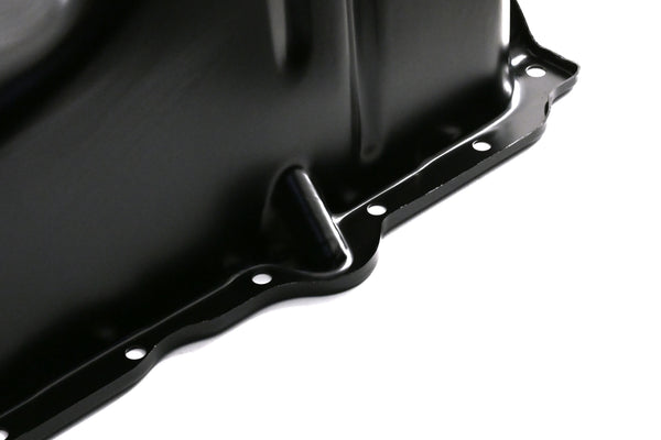 Truck/Marine 5‑Quart Replacement Oil Pan – Fits MerCruiser 5.0 / 5.7 & Chevy 305‑350‑377‑383‑6.2L – 12mm, 1‑Piece Rear Main Seal