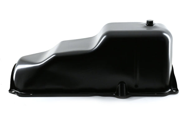 Truck/Marine 5‑Quart Replacement Oil Pan – Fits MerCruiser 5.0 / 5.7 & Chevy 305‑350‑377‑383‑6.2L – 12mm, 1‑Piece Rear Main Seal