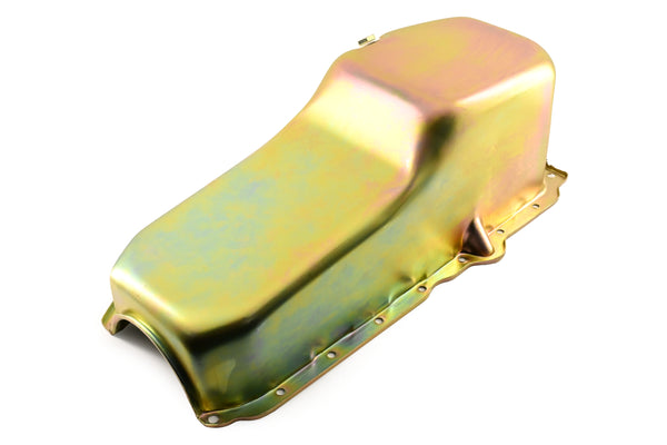 1986-02 CHEVY SMALL BLOCK 305-327-350 STOCK CAPACITY OIL PAN - ZINC