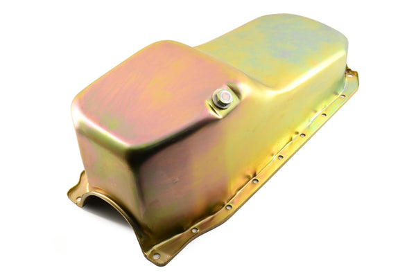 1986-02 CHEVY SMALL BLOCK 305-327-350 STOCK CAPACITY OIL PAN - ZINC
