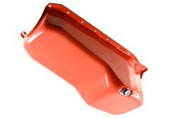 1986-02 CHEVY SMALL BLOCK 305-327-350 STOCK CAPACITY OIL PAN - ORANGE