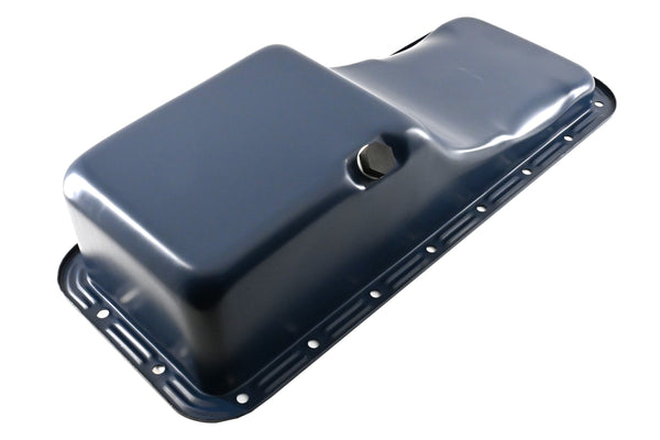 1958-76 FORD BIG BLOCK FE 352-390-406-427-428 STOCK CAPACITY OIL PAN - BLUE