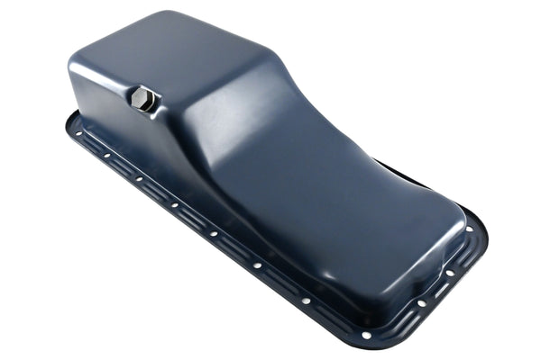 1958-76 FORD BIG BLOCK FE 352-390-406-427-428 STOCK CAPACITY OIL PAN - BLUE