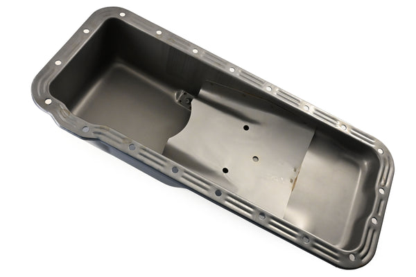 1958-76 FORD BIG BLOCK FE 352-390-406-427-428 STOCK CAPACITY OIL PAN - BLUE