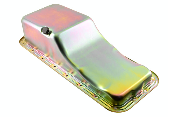 1958-76 FORD BIG BLOCK FE 352-390-406-427-428 STOCK CAPACITY OIL PAN - ZINC