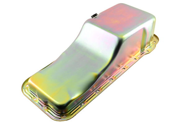 1958-76 FORD BIG BLOCK FE 352-390-406-427-428 STOCK CAPACITY OIL PAN - ZINC