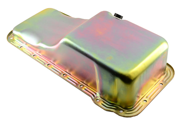 1958-76 FORD BIG BLOCK FE 352-390-406-427-428 STOCK CAPACITY OIL PAN - ZINC