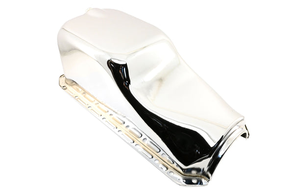 1955-58 CHRYSLER-MOPAR HEMI 354-392 OEM STYLE OIL PAN - CHROME