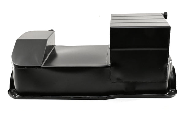 1979-93 FORD SMALL BLOCK 302 5.0 MUSTANG DRAG RACING OIL PAN - BLACK