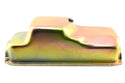 NHRA Approved Steel Oil Pan Fits 1971–1980 Chrysler/Mopar SB 360 – Mid-Rear Sump – 4 Quart – Zinc