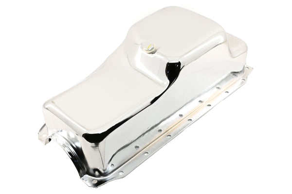 1971-80 CHRYSLER-MOPAR SMALL BLOCK 360 OIL PAN - CHROME