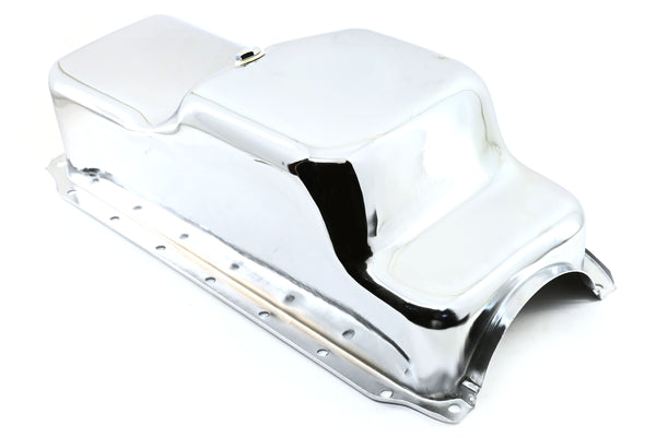1971-80 CHRYSLER-MOPAR SMALL BLOCK 360 OIL PAN - CHROME