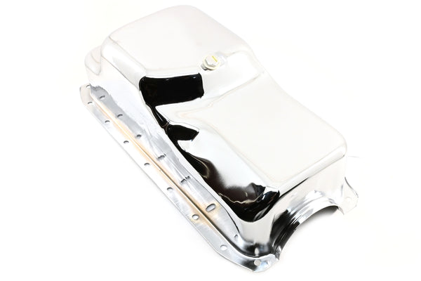 1971-80 CHRYSLER-MOPAR SMALL BLOCK 360 OIL PAN - CHROME