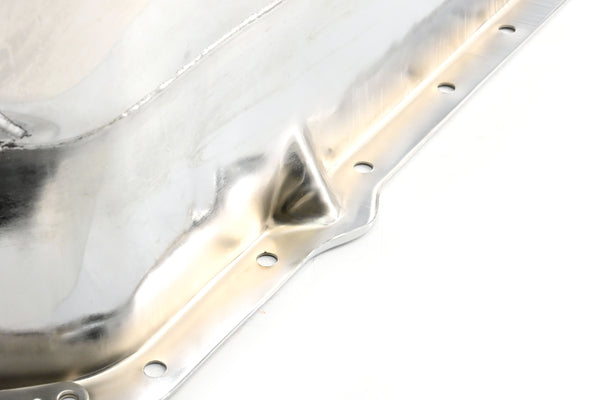 1964-80 OLDSMOBILE 330-350-400-425-455 OIL PAN - CHROME