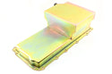 STEEL 1965-72 CHEVY GM LS ENGINES OIL PAN 7 QT AN -10 FITTING - ZINC