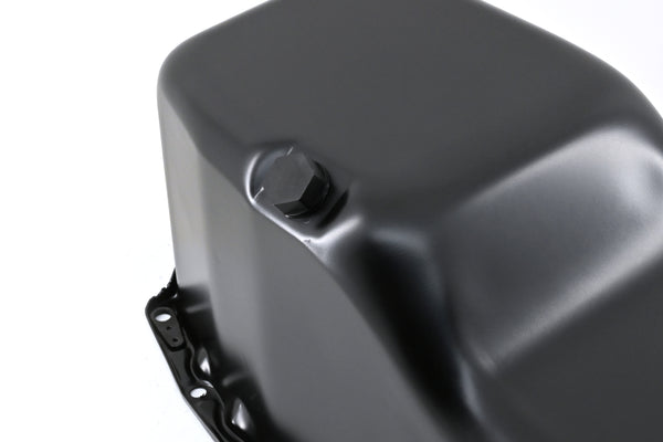 1980-85 CHEVY SMALL BLOCK 267-283-305-327-350 STOCK CAPACITY OIL PAN - BLACK